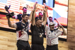 STIHL TIMBERSPORTS WC 2016 - winners podium