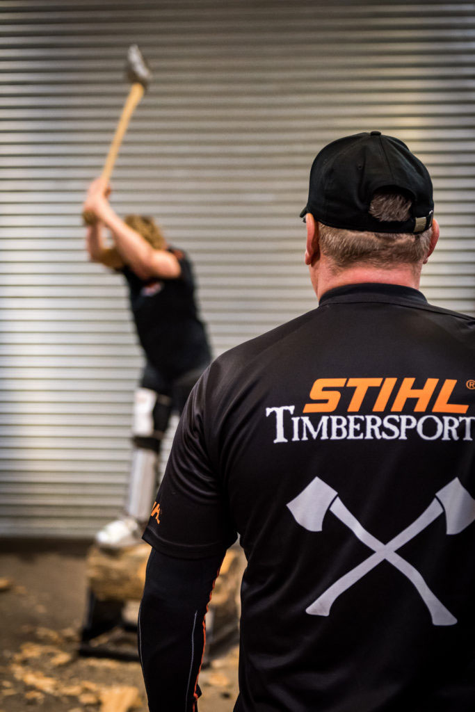 Try a taste of STIHL TIMBERSPORTS® at our Training Camp in