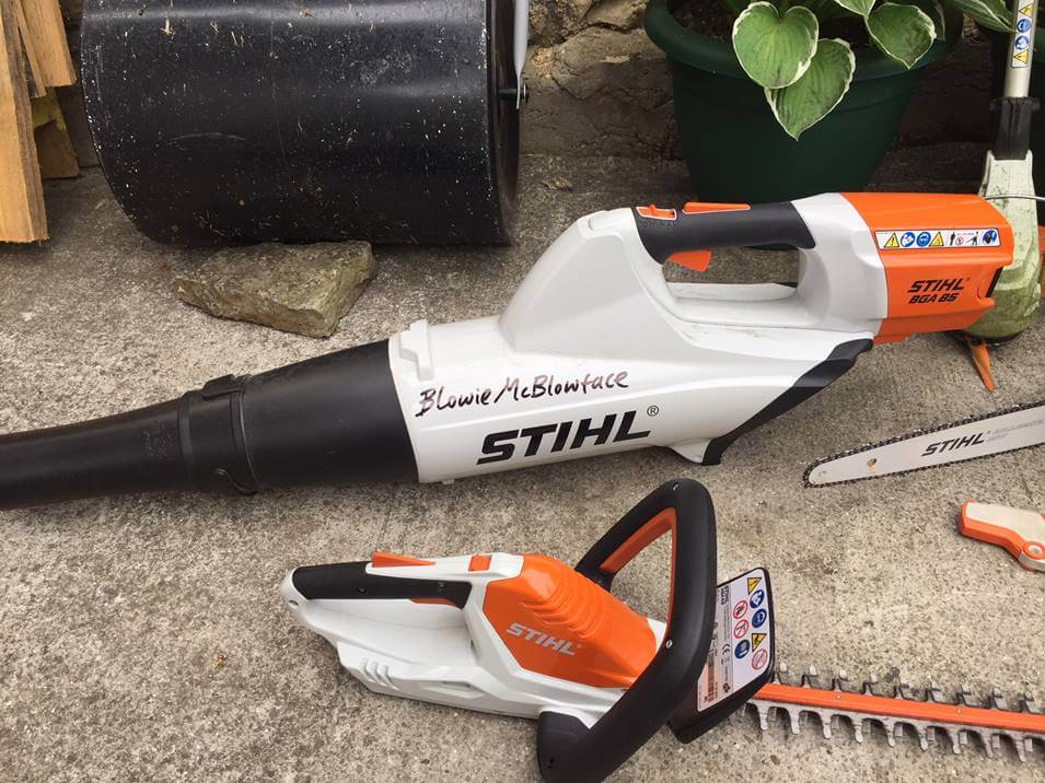 STIHL Leaf Blower, Blowie McBlowface