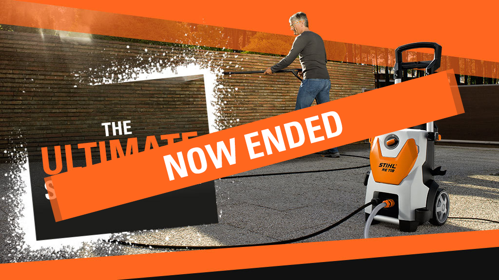 the STIHL pressure washer promotion has ended