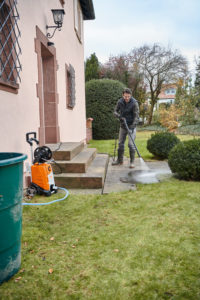 RE 130 pressure washer cleaning drive
