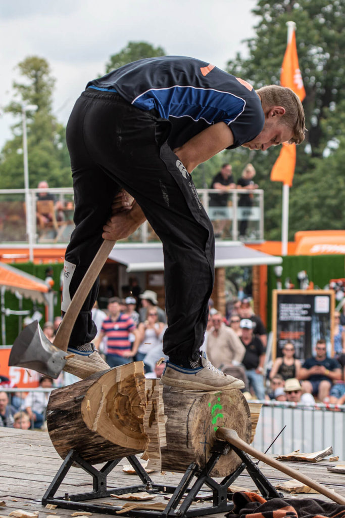 The Underhand Chop TIMBERSPORTS® Discipline Explained STIHL Blog