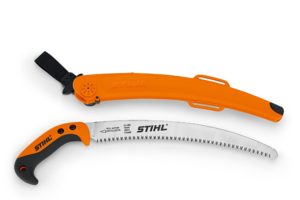 pruning saw with cover