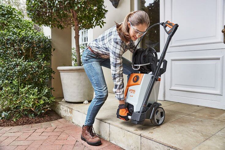 Storing your STIHL pressure washer