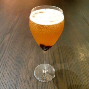 try a new cocktail this christmas with sloe gin fizz