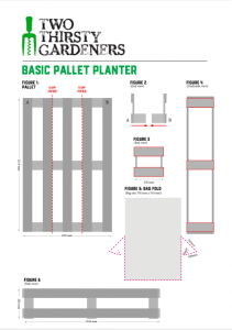two thirsty gardeners pallet planter guide