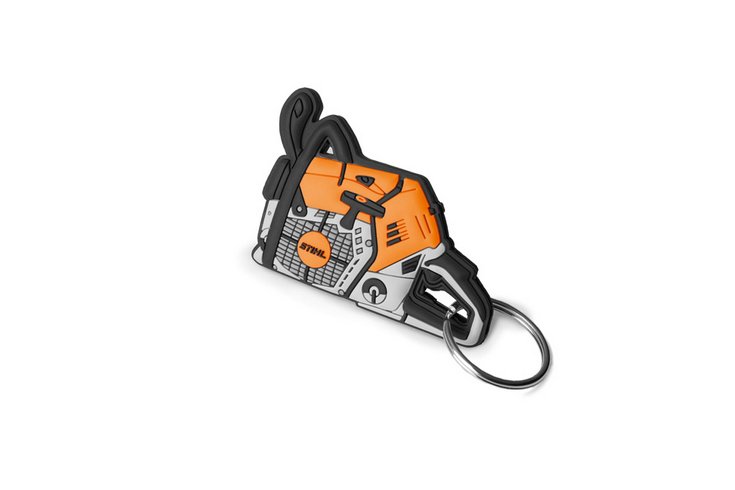 Toy stihl deals battery chainsaw keyring